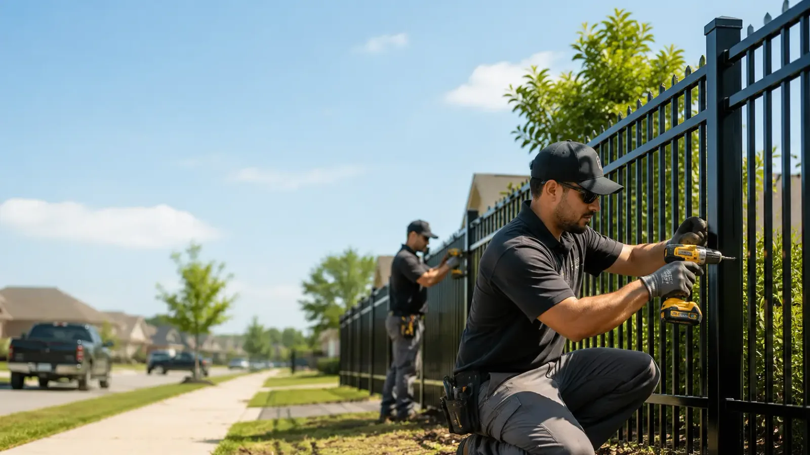 Metal Fence Installation in Arlington, NE